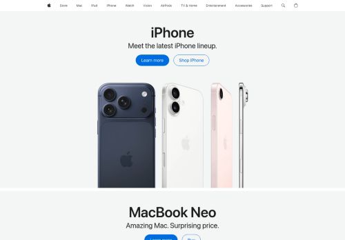 Screenshot of the audited page (Desktop 1440×900)