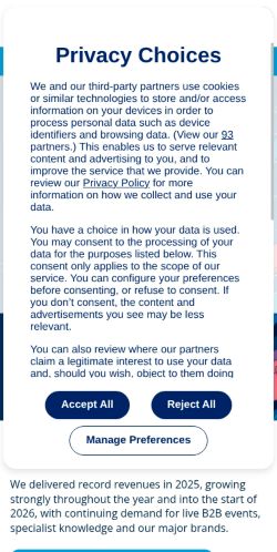 Screenshot of the audited page (Mobile 375×812)