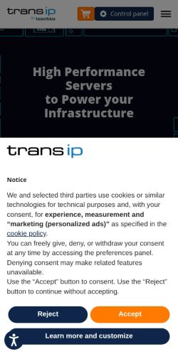 Screenshot of the audited page (Mobile 375×812)
