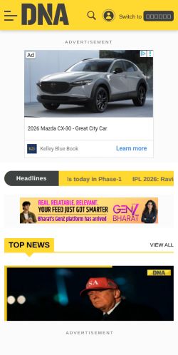 Screenshot of the audited page (Mobile 375×812)