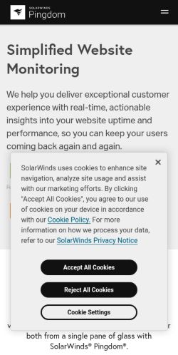 Screenshot of the audited page (Mobile 375×812)