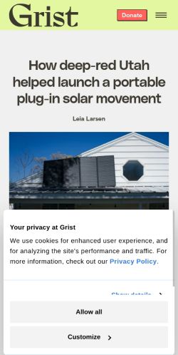 Screenshot of the audited page (Mobile 375×812)