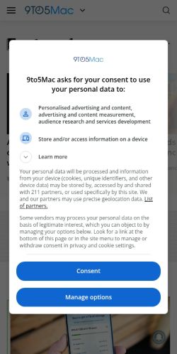 Screenshot of the audited page (Mobile 375×812)