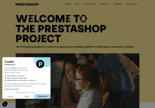 Screenshot of the audited page (Desktop 1440×900)