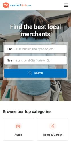 Screenshot of the audited page (Mobile 375×812)