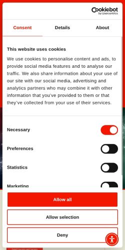 Screenshot of the audited page (Mobile 375×812)