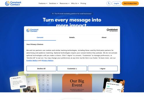 Screenshot of the audited page (Desktop 1440×900)