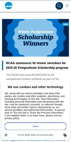 Screenshot of the audited page (Mobile 375×812)