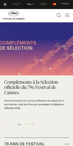 Screenshot of the audited page (Mobile 375×812)