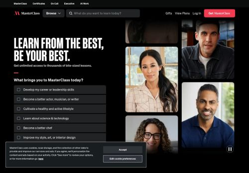 Screenshot of the audited page (Desktop 1440×900)
