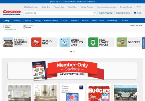 Screenshot of the audited page (Desktop 1440×900)