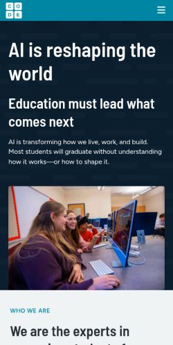 Screenshot of the audited page (Mobile 375×812)