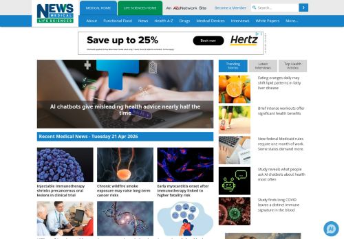 Screenshot of the audited page (Desktop 1440×900)