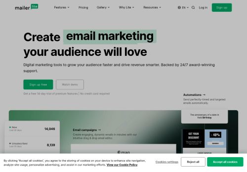 Screenshot of the audited page (Desktop 1440×900)