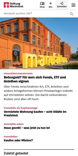 Screenshot of the audited page (Mobile 375×812)