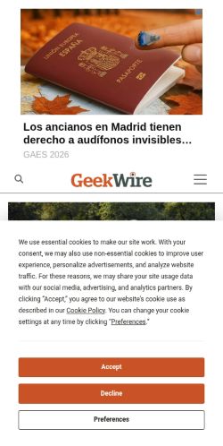 Screenshot of the audited page (Mobile 375×812)