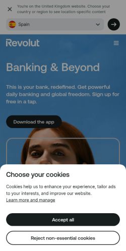 Screenshot of the audited page (Mobile 375×812)