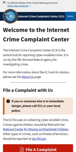 Screenshot of the audited page (Mobile 375×812)