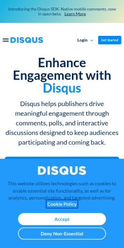 Screenshot of the audited page (Mobile 375×812)