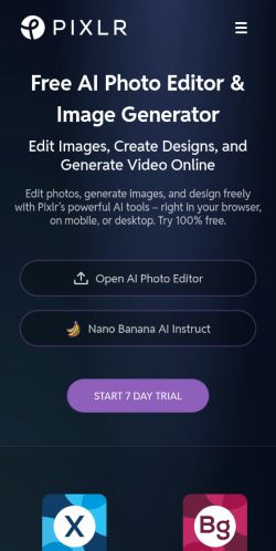 Screenshot of the audited page (Mobile 375×812)
