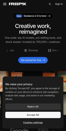 Screenshot of the audited page (Mobile 375×812)