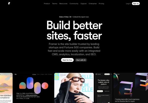 Screenshot of the audited page (Desktop 1440×900)