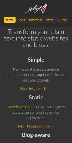 Screenshot of the audited page (Mobile 375×812)