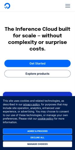 Screenshot of the audited page (Mobile 375×812)