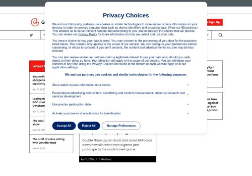 Screenshot of the audited page (Desktop 1440×900)