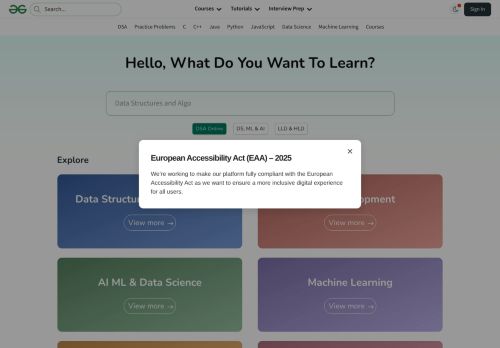 Screenshot of the audited page (Desktop 1440×900)