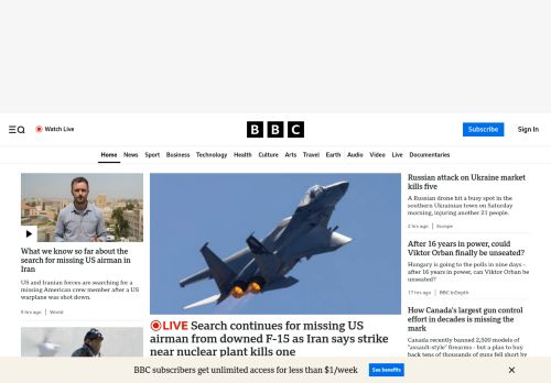Screenshot of the audited page (Desktop 1440×900)