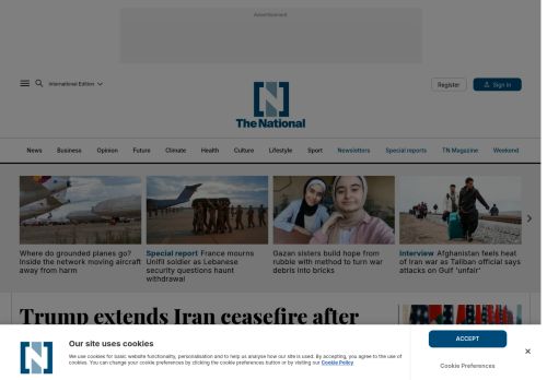 Screenshot of the audited page (Desktop 1440×900)
