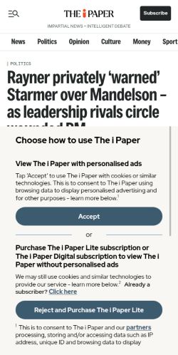Screenshot of the audited page (Mobile 375×812)