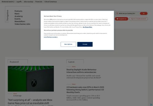 Screenshot of the audited page (Desktop 1440×900)