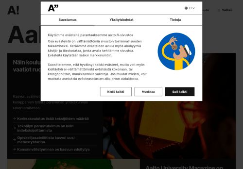 Screenshot of the audited page (Desktop 1440×900)