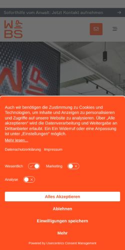 Screenshot of the audited page (Mobile 375×812)