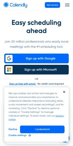 Screenshot of the audited page (Mobile 375×812)