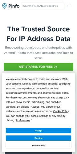 Screenshot of the audited page (Mobile 375×812)