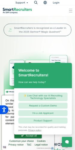 Screenshot of the audited page (Mobile 375×812)