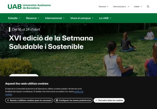 Screenshot of the audited page (Desktop 1440×900)