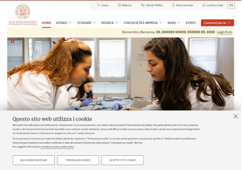 Screenshot of the audited page (Desktop 1440×900)