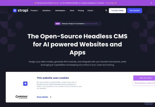 Screenshot of the audited page (Desktop 1440×900)