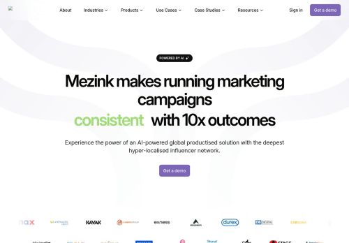 Screenshot of the audited page (Desktop 1440×900)