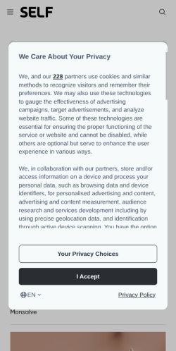 Screenshot of the audited page (Mobile 375×812)