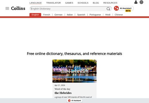 Screenshot of the audited page (Desktop 1440×900)