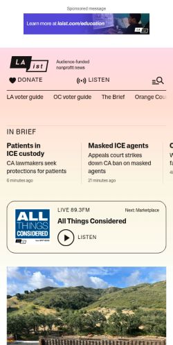 Screenshot of the audited page (Mobile 375×812)