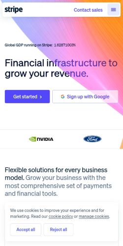 Screenshot of the audited page (Mobile 375×812)