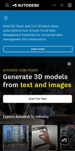 Screenshot of the audited page (Mobile 375×812)
