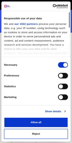 Screenshot of the audited page (Mobile 375×812)