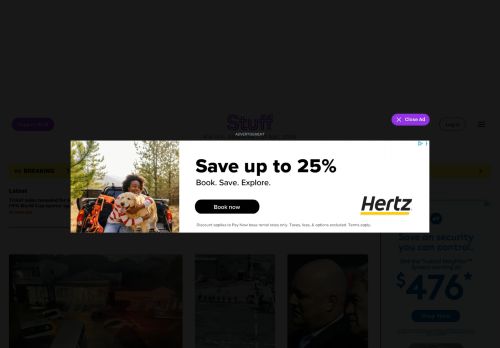 Screenshot of the audited page (Desktop 1440×900)